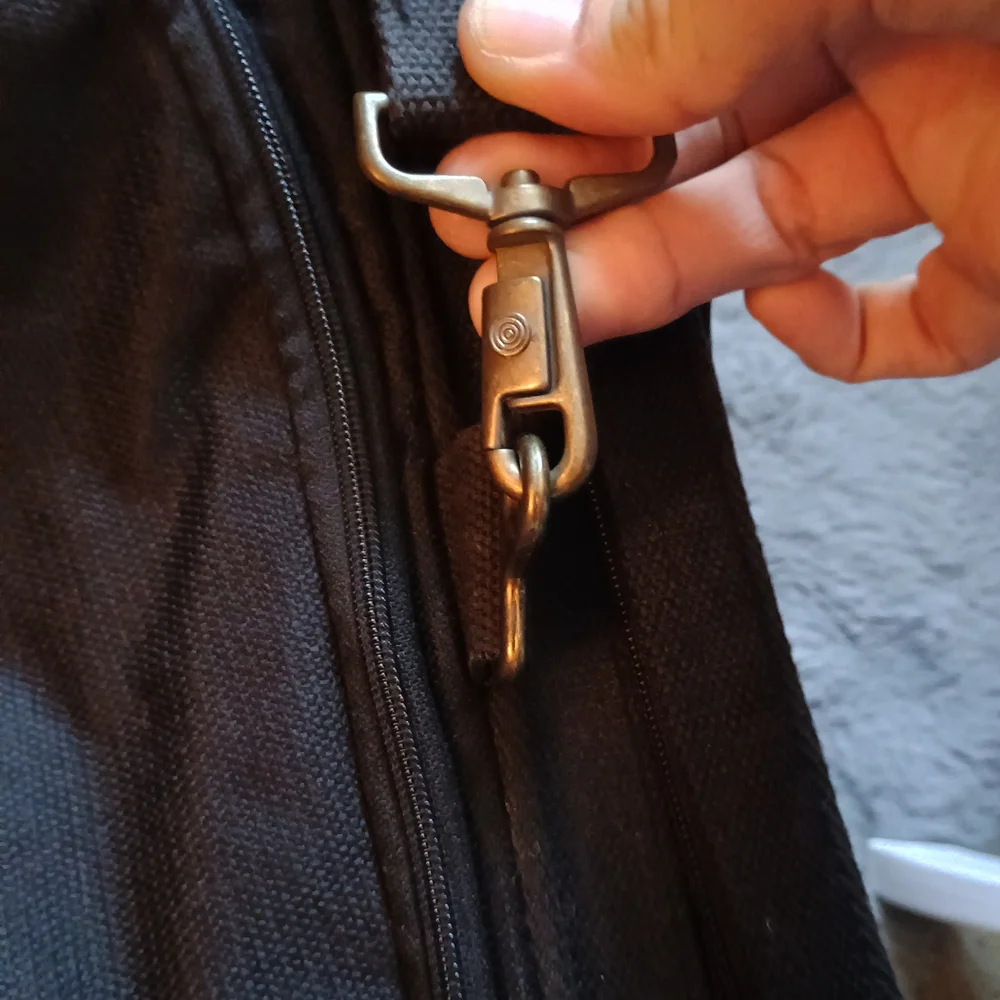 Never Used Cherokee Black and Tan Duffel Bag